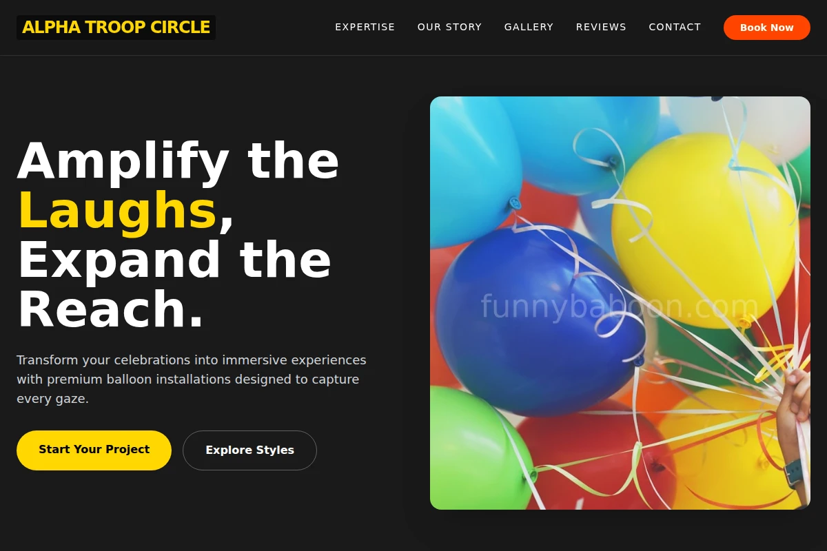 Standup Balloons