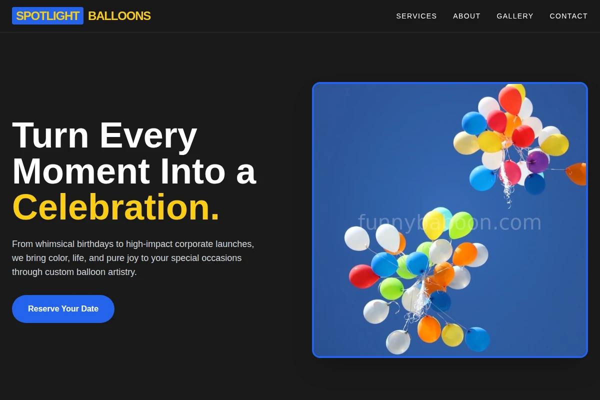 Spotlight Balloons