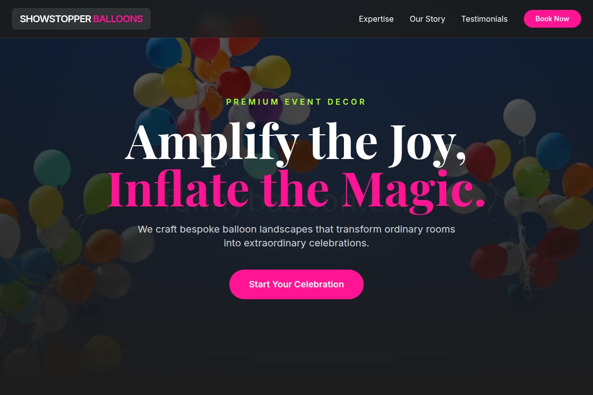 Showstopper Balloons