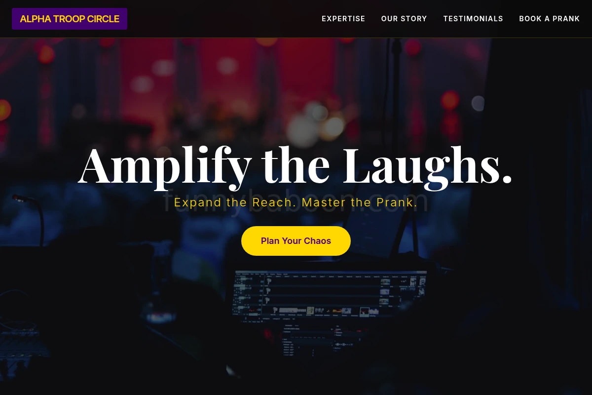 Prank Event Planning
