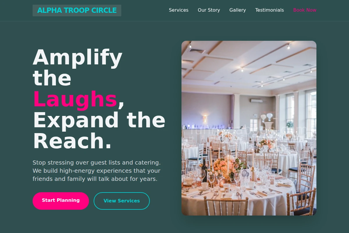 Bash Event Planning