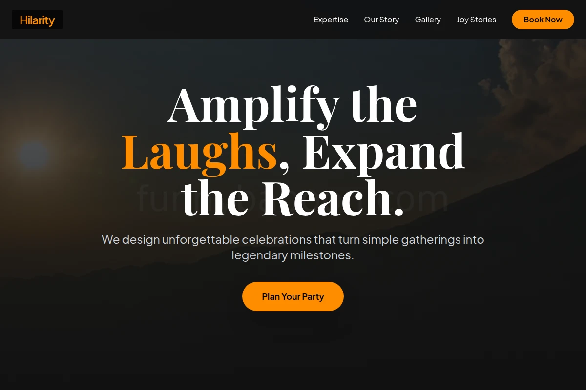 Hilarity Party Planner